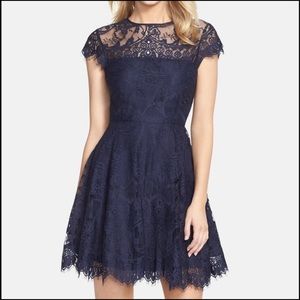 Lace Fit and Flare Dress - BB Dakota